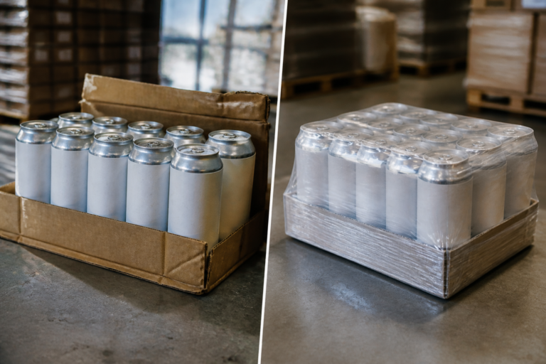 What shrink film is used for in 7 common shipping setups