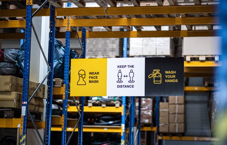How High-Visibility Warehouse Industrial Signs Prevent Workplace Accidents